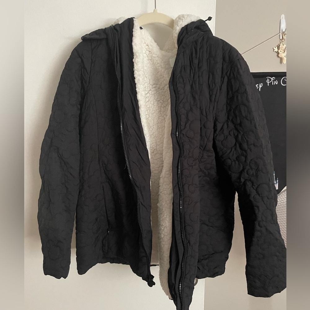 Sherpa lined Disney Mickey Mouse coat